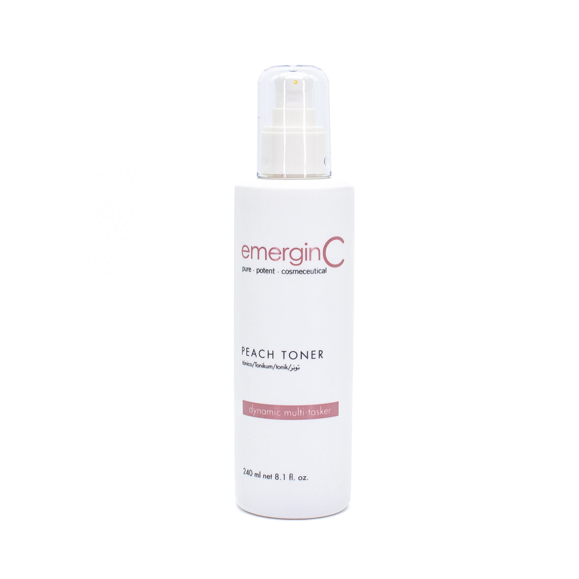 emerginC Peach Toner 8.1oz - Small Amount Missing This is Beauty US