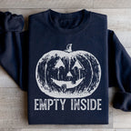 Empty Inside Pumpkin Sweatshirt Peachy Sunday