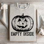 Empty Inside Pumpkin Sweatshirt Peachy Sunday