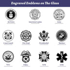Elegant Memorial/Funeral Flag Display Case Storage Military Shadow Box The Military Gift Store