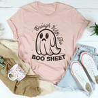 Enough With The Boo Sheet Tee Peachy Sunday