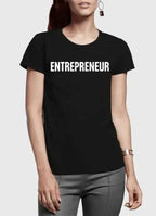 Entrepreneur Half Sleeves Women T-shirt - SJB-DIAMOND ELITES