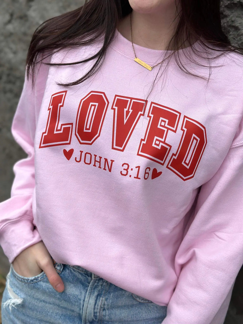 Loved Sweatshirt Pi-Mart