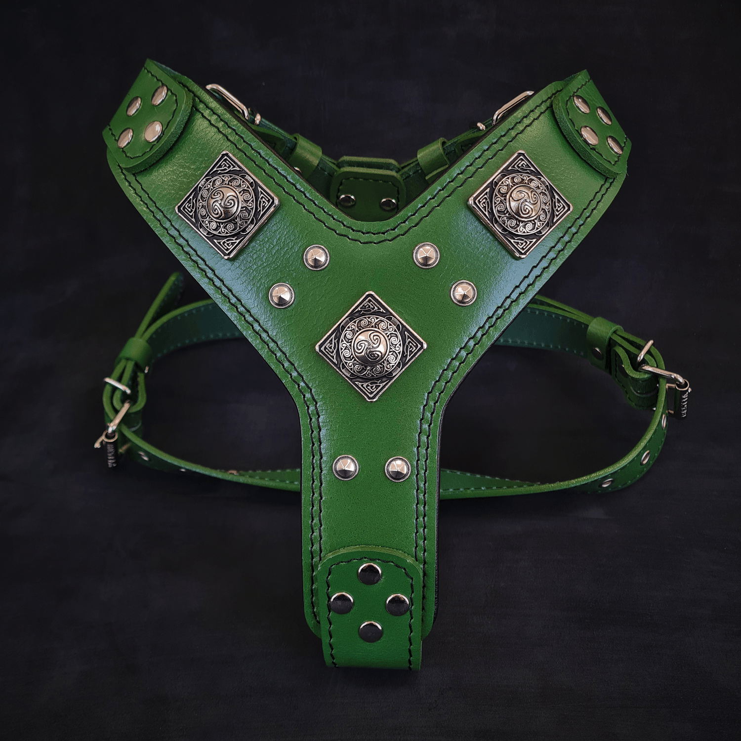 The "Eros" harness GREEN - SJB-DIAMOND ELITES