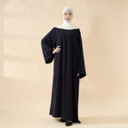 Essential Premium Loose Fit Abaya 2-Piece Set with Versatile Pockets (MA120)
