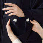 Essential Premium Loose Fit Abaya 2-Piece Set with Versatile Pockets (MA120)