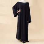 Essential Premium Loose Fit Abaya 2-Piece Set with Versatile Pockets (MA120)