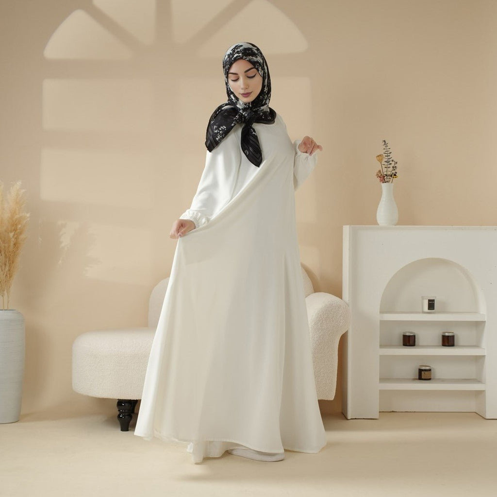Essential Premium Versatile Pockets Umbrella Cut Abaya (MA113) Mariam's Collection