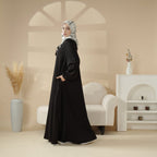 Essential Premium Versatile Pockets Umbrella Cut Abaya (MA113) Mariam's Collection