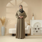 Essential Premium Versatile Pockets Umbrella Cut Abaya (MA113) Mariam's Collection