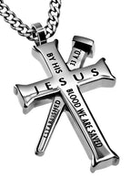 Established Silver Cross Necklace KingdomWear