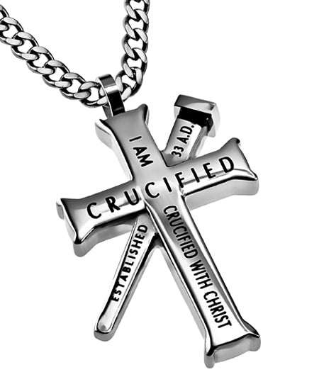Established Silver Cross Necklace KingdomWear