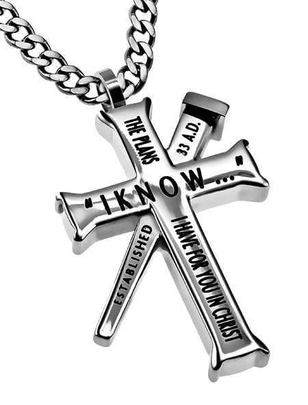 Established Silver Cross Necklace KingdomWear