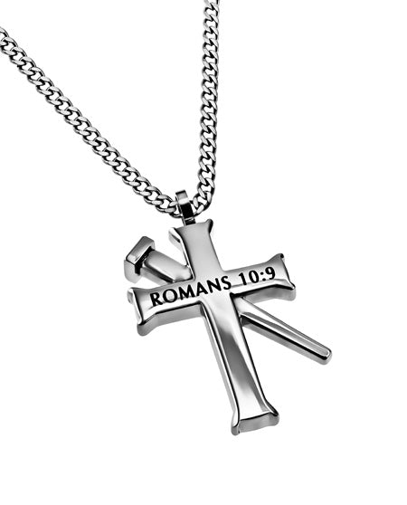 Established Silver Cross Necklace KingdomWear