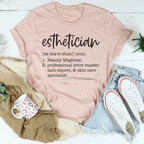 Esthetician Beauty Magician Tee Peachy Sunday