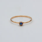 Ethiopian Opal 14K Gold Filled Minimal Stacking Ring
