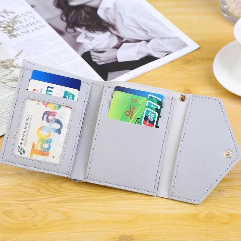 Ethnic Design Leather Small Wallet For Women Luxury Famous Short Coin Zipper Purse, Credit Card Holder Mini Wallets/Purses Female Stevvex