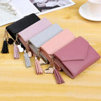 Ethnic Design Leather Small Wallet For Women Luxury Famous Short Coin Zipper Purse, Credit Card Holder Mini Wallets/Purses Female Stevvex