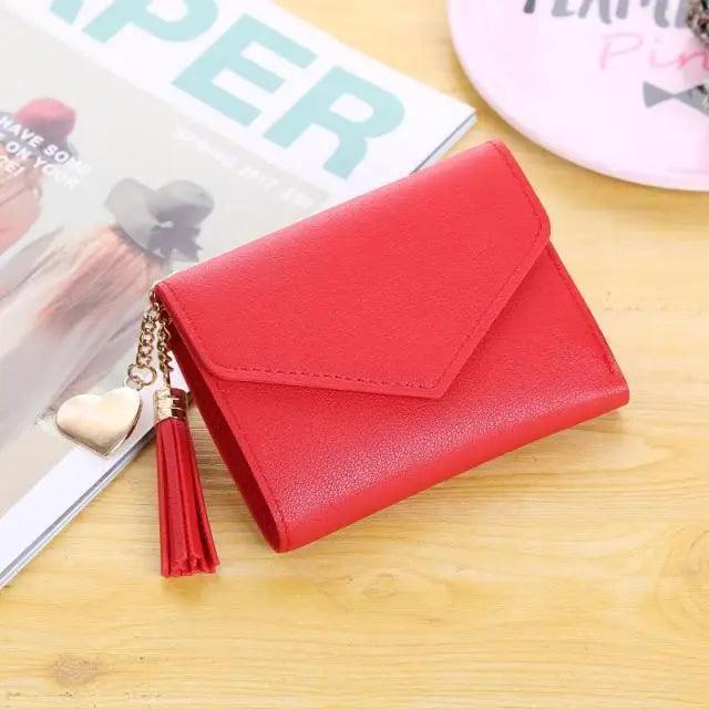 Ethnic Design Leather Small Wallet For Women Luxury Famous Short Coin Zipper Purse, Credit Card Holder Mini Wallets/Purses Female Stevvex