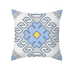 Ethnic Floral Patterns Sofa Cushion Cases Nordic Geometric Simple Blue Modern Decorative Throw Pillow Case Cushion Case For Room Bedroom Pillows Case Bohemian Decor Home Pillows 45x45CM Stevvex
