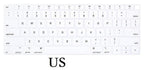 EU US English Keyboard Skin Keyboard Cover Silicon Waterproof Skin Film Protector Perfect Fit Silicone Skin Keyboard Covers For Laptops