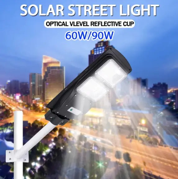 Solar Powered Sensor Outdoor Street light Pi-Mart