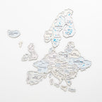 Europe Photo Map Pastel - SJB-DIAMOND ELITES