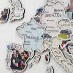Europe Photo Map Pastel - SJB-DIAMOND ELITES