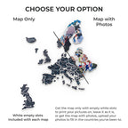 Europe Photo Map Midnight - SJB-DIAMOND ELITES