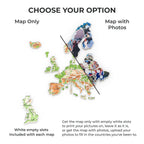 Europe Photo Map Physical - SJB-DIAMOND ELITES