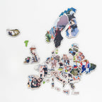 Europe Photo Map Physical - SJB-DIAMOND ELITES