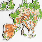 Europe Photo Map Physical - SJB-DIAMOND ELITES