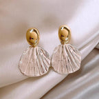 Everyday Chic Artisan Texture Drop Earrings (MAC323)