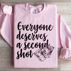 Everyone Deserves A Second Shot Sweatshirt Peachy Sunday