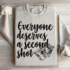 Everyone Deserves A Second Shot Sweatshirt Peachy Sunday