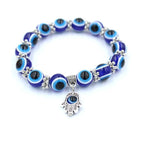 Evil Eye Wind Chimes Home Wall Hanging Decor Blue Evil Eye Wall Hanging Ornament With Round Eye Design Metal Home Decor Protection And Good Luck Charm Gift Blessing Protection Gift Dream Catcher Blue Rhinestone Wind Chimes