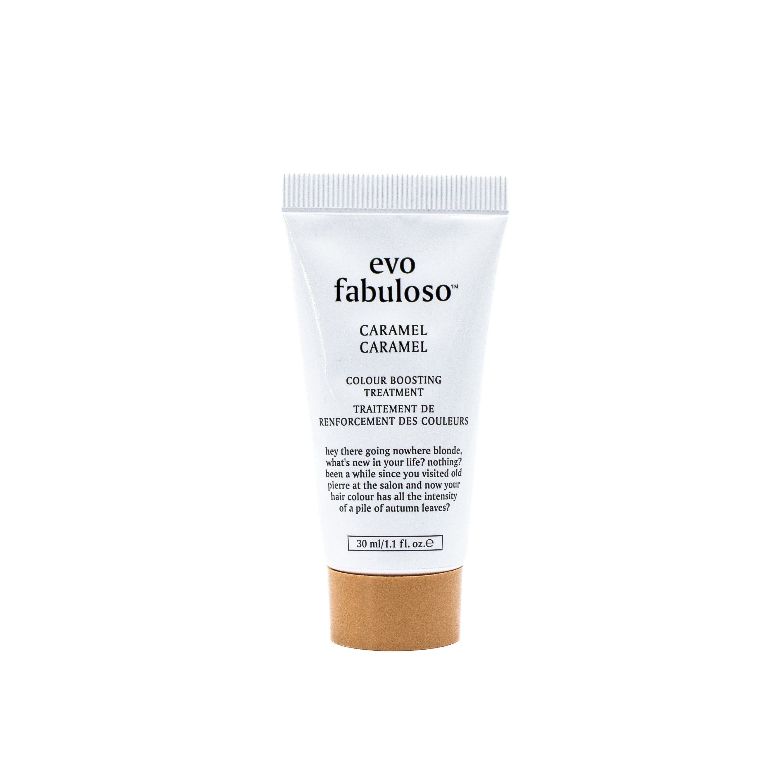 evo Fabuloso Colour Boosting Treatment CARAMEL 1.1oz - Imperfect Box This is Beauty US