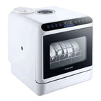 Smart Dishwasher with Automatic Washing, Disinfection, Drying & Built-in Water Tank