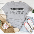 Exhaustipated Tee Peachy Sunday