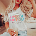 Expensive & Difficult Tee Peachy Sunday