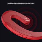Exquisite Headphone Bluetooth Headset Single Noise Cancelling Ambient Sound Earphone Wireless Bluetooth Earbuds Office Over Ear Headphones Handsfree Business Bone Conduction Earphones Comfortable Secure Fit Headphones With Mic Stevvex