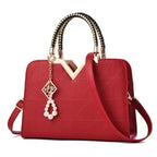 Eye-Catching Snow White Female Bag For Ladies With Phone Pocket Zipper Leather Bag For Women Shoulder Crossbody Bags Stevvex