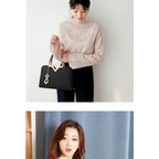 Eye-Catching Snow White Female Bag For Ladies With Phone Pocket Zipper Leather Bag For Women Shoulder Crossbody Bags Stevvex