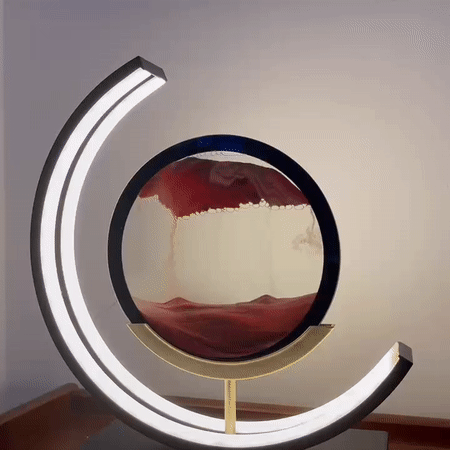 Moving Sand Table Lamp Lootquake LLC
