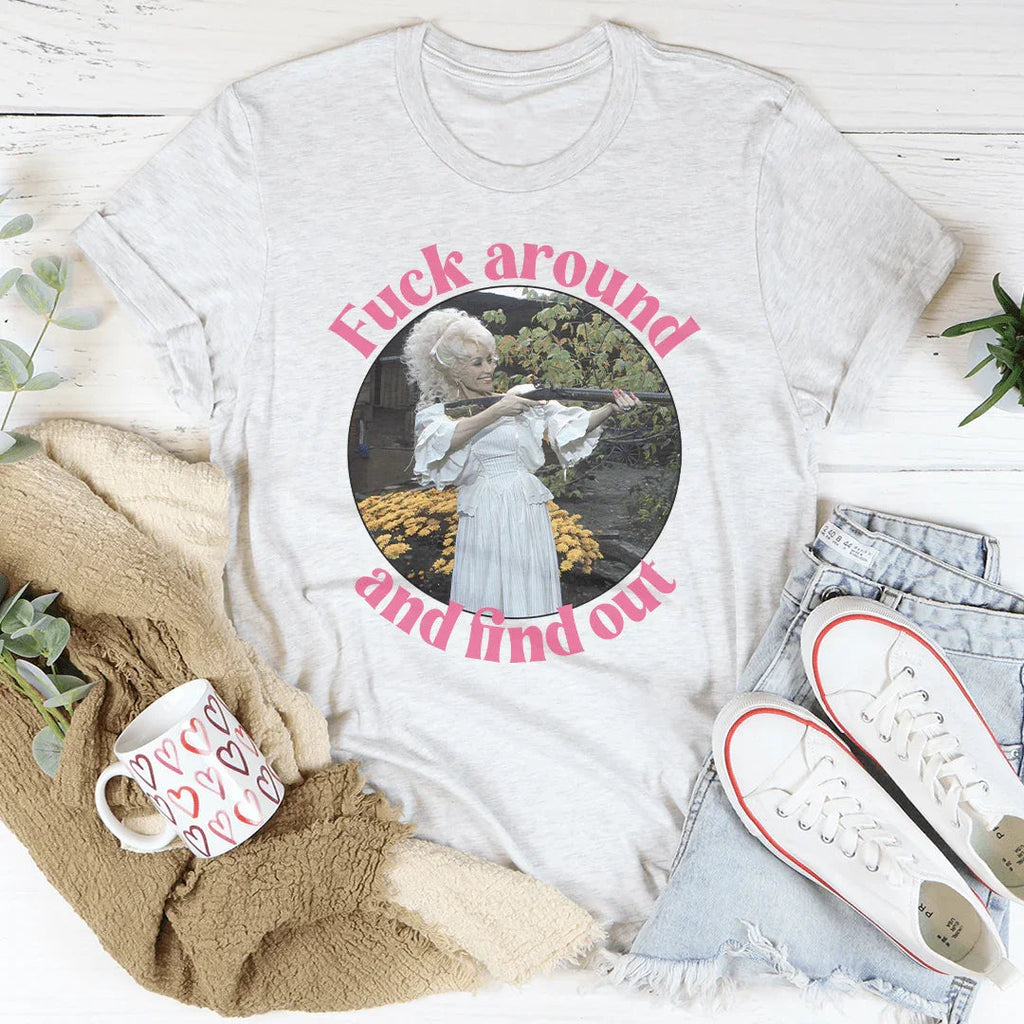 F* Around And Find Out Tee Peachy Sunday