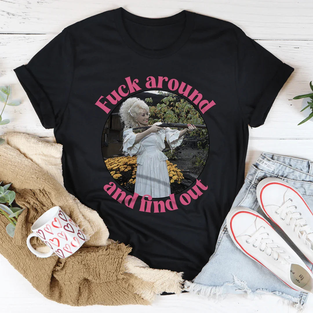F* Around And Find Out Tee Peachy Sunday