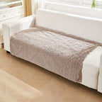 1pc Long Plush Dog Blanket, Soft Dog Throw Blanket, Reversible Dog Calming Bed Mat Sofa Cover Lootquake LLC