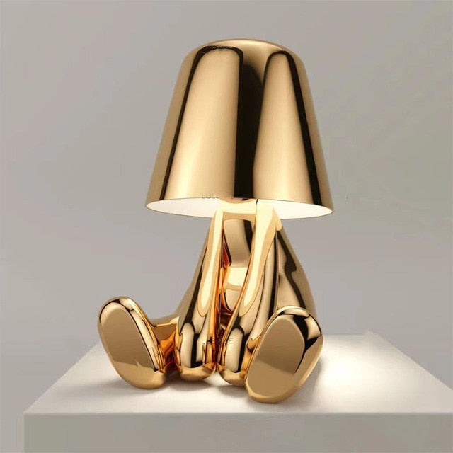 Italy Little Golden Man LED Table Lamp - SJB-DIAMOND ELITES