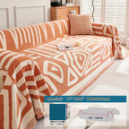 1pc Boho Style Sofa Cover, Anti Pet Scratch Couch Cover, Y Non-Slip Sofa Slipcover Furniture Protector, for Bedroom Living Room Home Decor Couch Cover Blanket Sofa Cover Blanket Sofa Throw Blanket