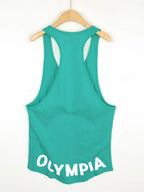 Men's Plus Size Letter Graphic Wide Strap Tank